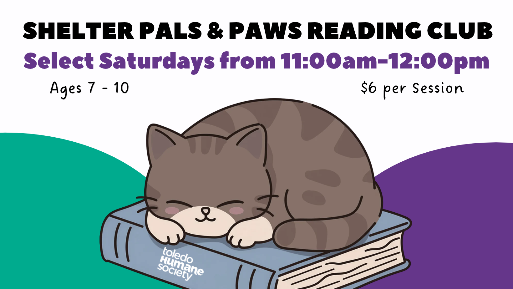 Shelter Pals & Paws Reading Club thumbnail